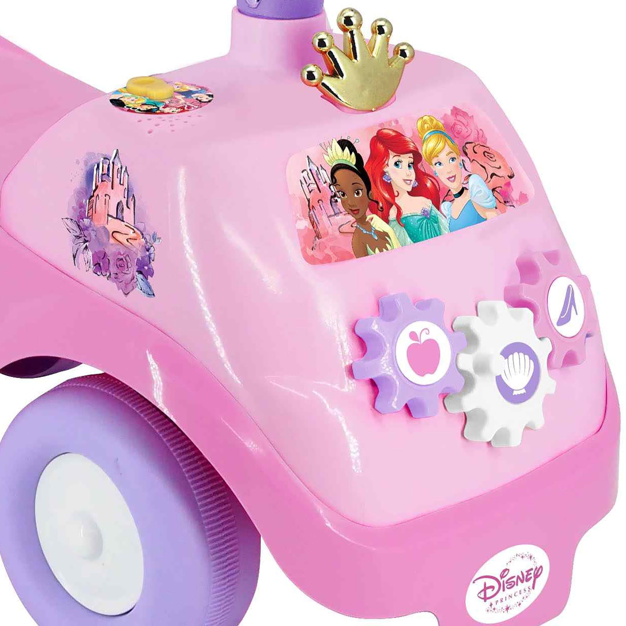 Disney Light N' Sounds Activity Princess Unisex Foot-to-Floor Ride-on