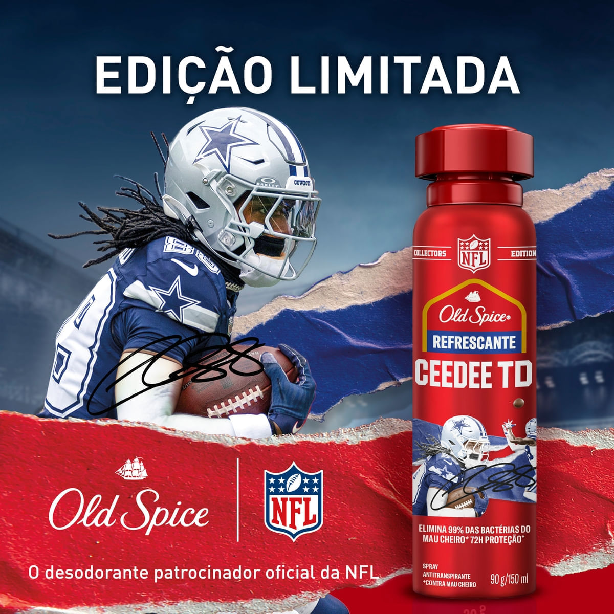 Desodorante Old Spice Refrescante CeeDee TD 150ml