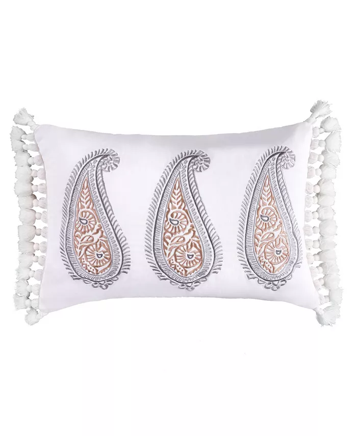 Levtex Tamsin Flower Decorative Pillow， 14