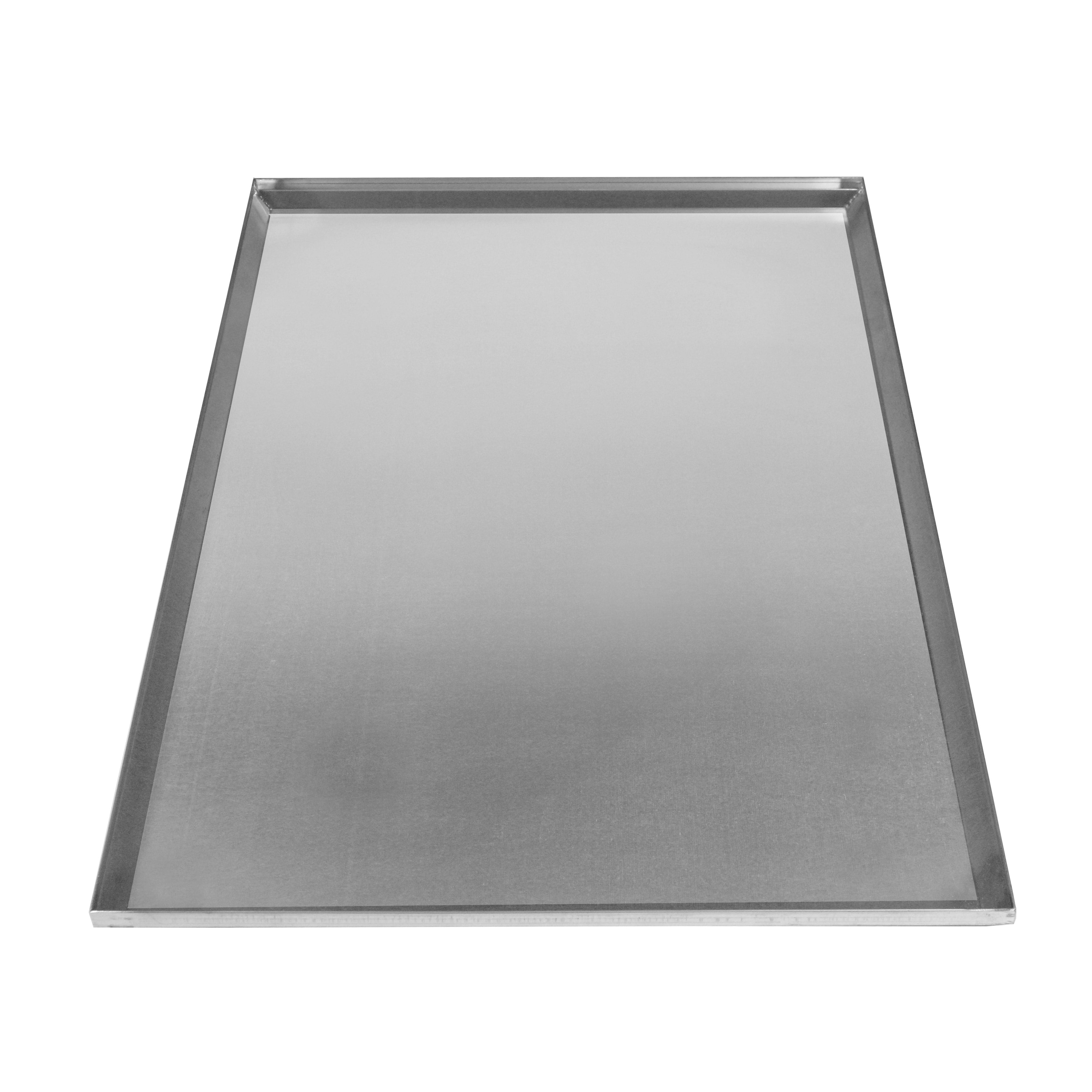 Red Hound Auto Metal Replacement Tray for Dog Crate 35.375 x 21.875 Heavy Duty Galvanized Steel Chew Proof Kennel Cage Pan Leakproof Liner Compatible with Midwest iCrate and More