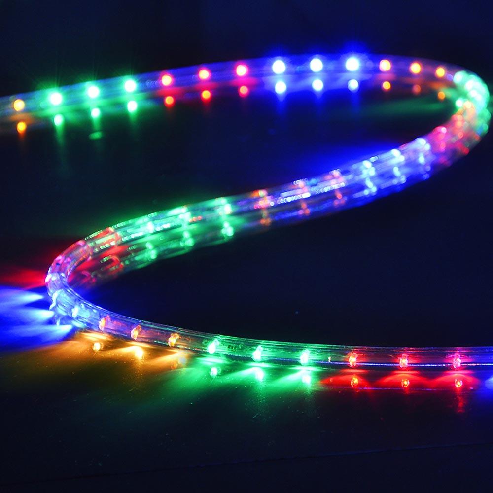 DELight LED Rope Light Outdoor Waterproof 150ft