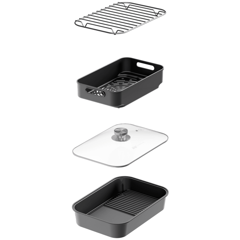 Fritadeira Elétrica WAP Air Fryer Barbecue Digital