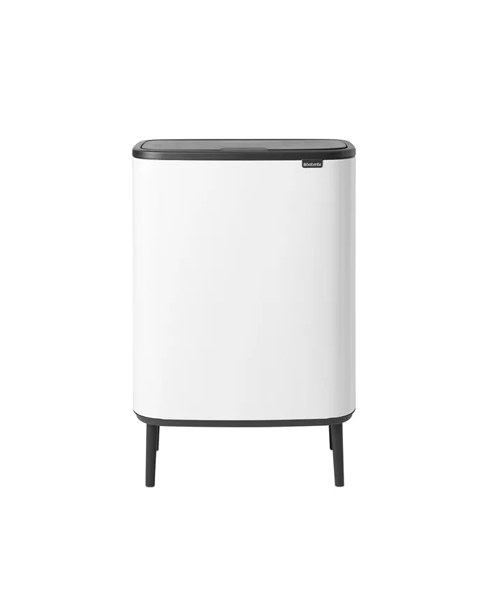 Brabantia Bo Touch Top Hi Trash Can， 16 Gallon， 60 Liter