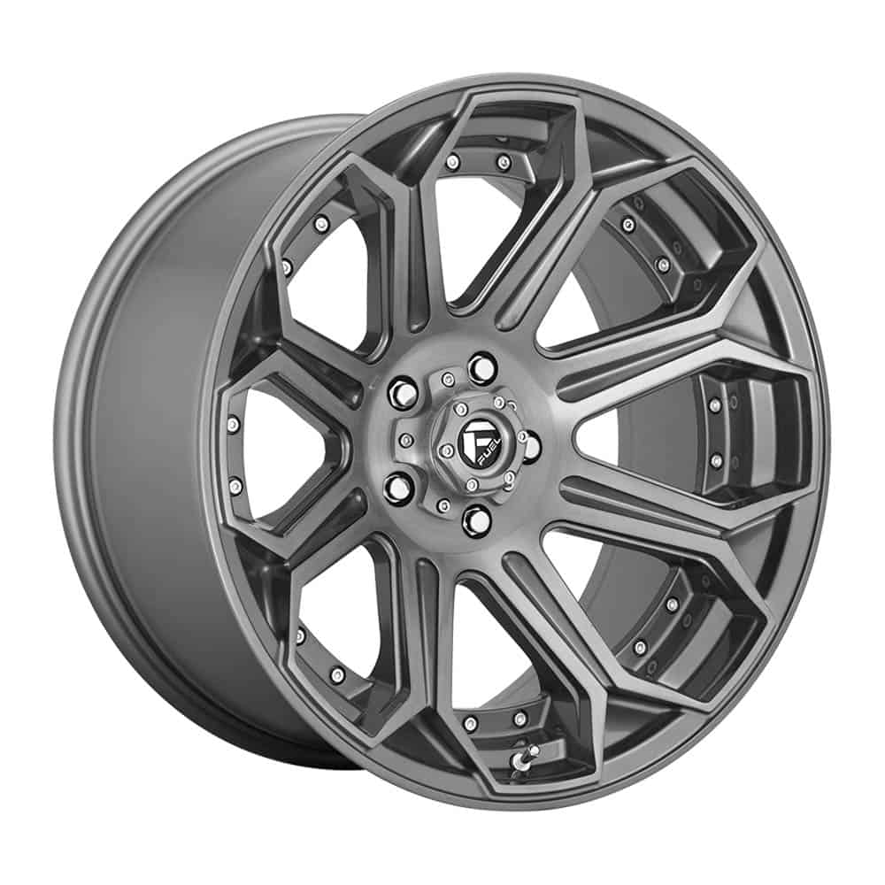 Fuel 1PC D705 SIEGE D705 20X9 6X135 BRSH-GNMTL-TTC 01MM