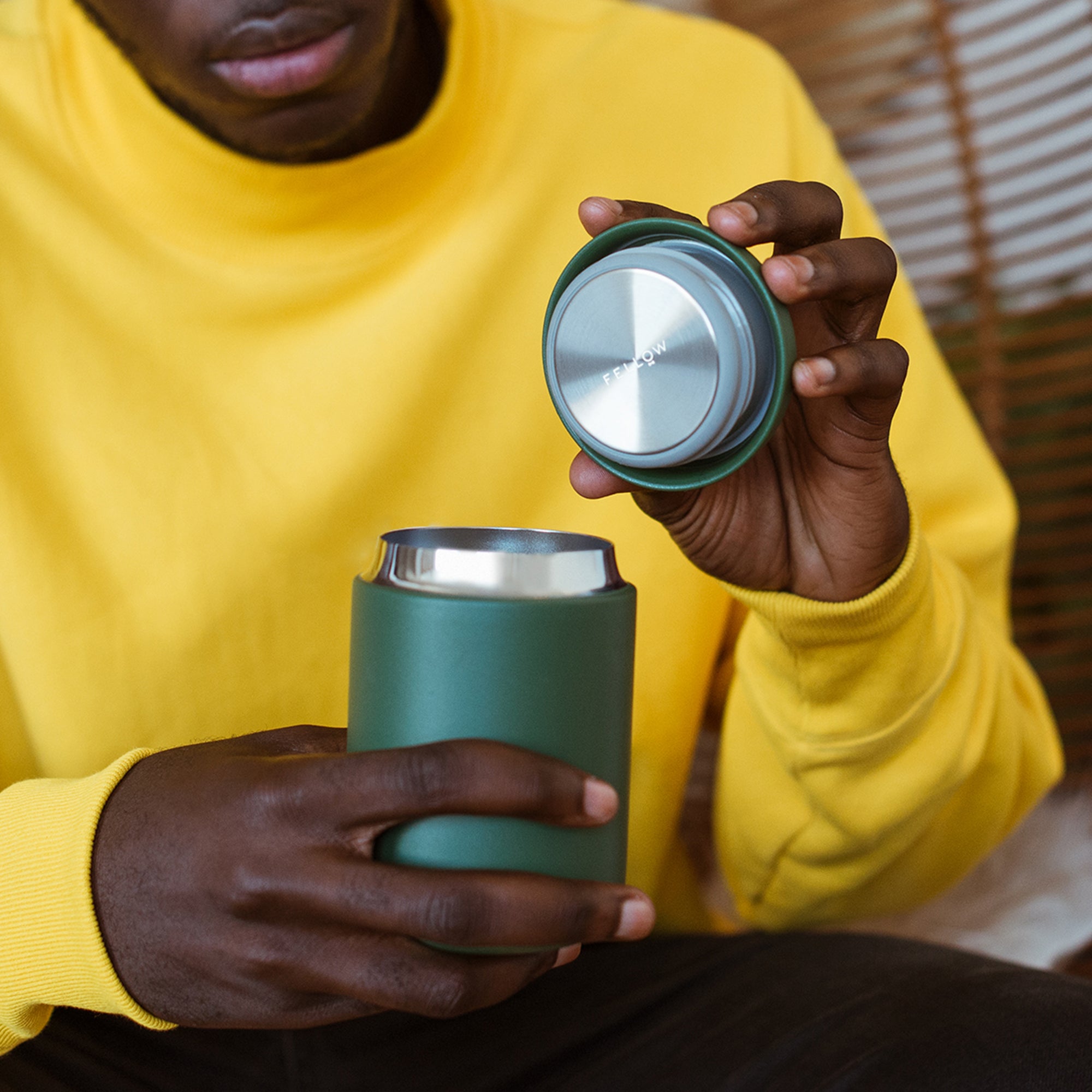 Ceramic Wide Rim Mug 12 Ounce Ergonomic Handle