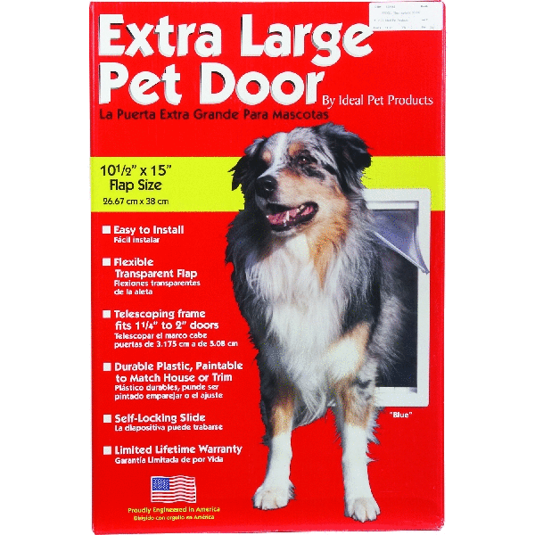 Perfect Pet Plastic Pet Door - X-Large - (10.5