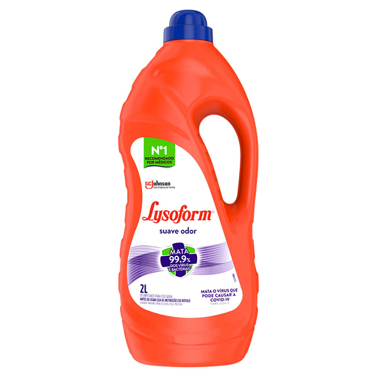 Desinfetante Liquido Lysoform Suave Odor 2L