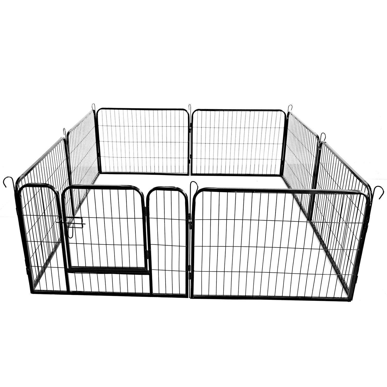 Tomshine Portable outdoor folding 16-panel heavy duty metal pet playpen