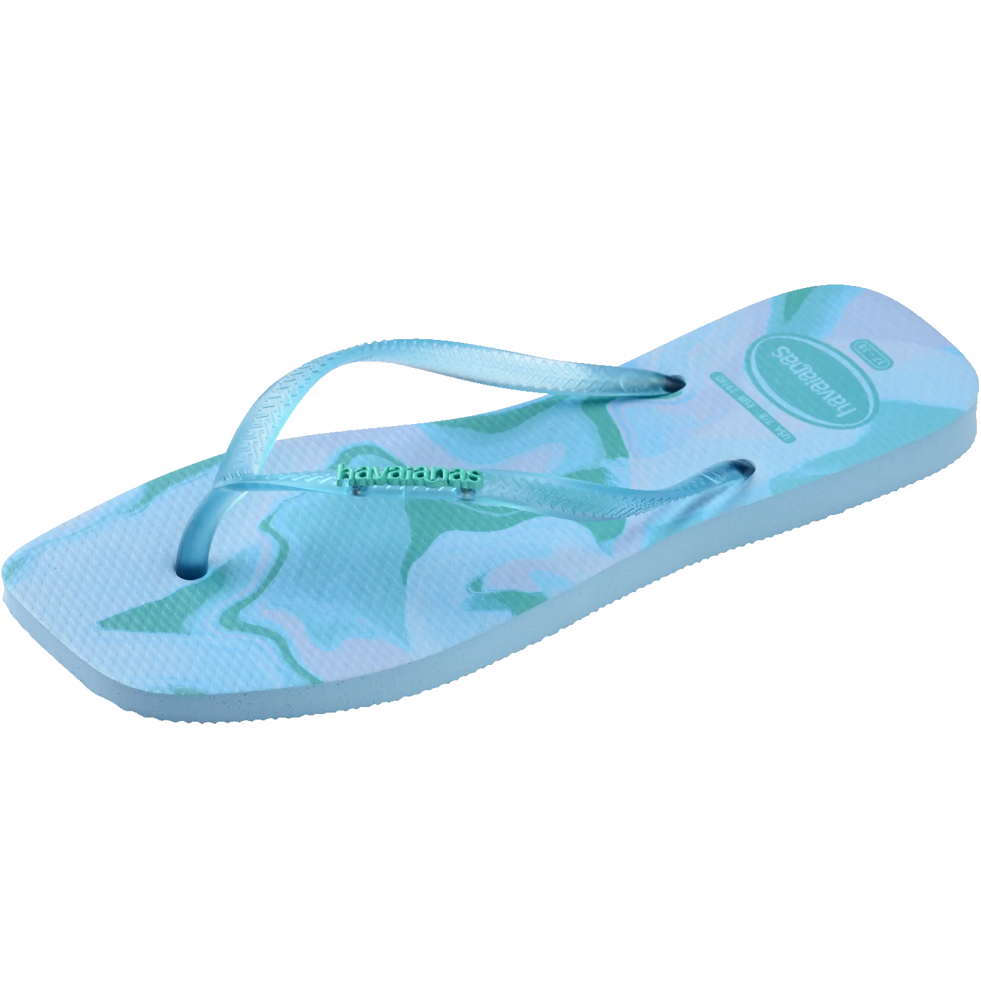 Chinelo Havaianas Slim Square Jelly