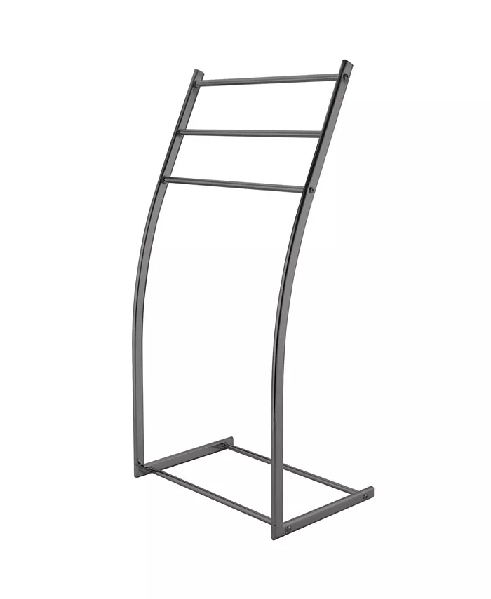 Kingston Brass Modern Pedestal Steel Construction Towel Rack