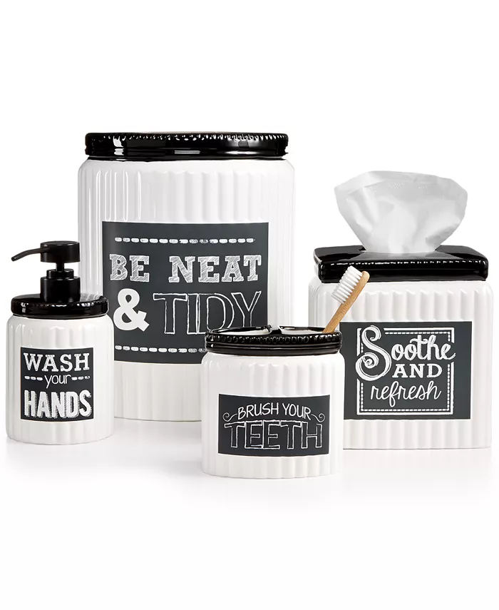 Avanti Chalk It Up Bath Collection