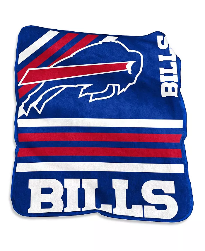 Logo Brands Buffalo Bills 50'' x 60'' Plush Raschel Throw