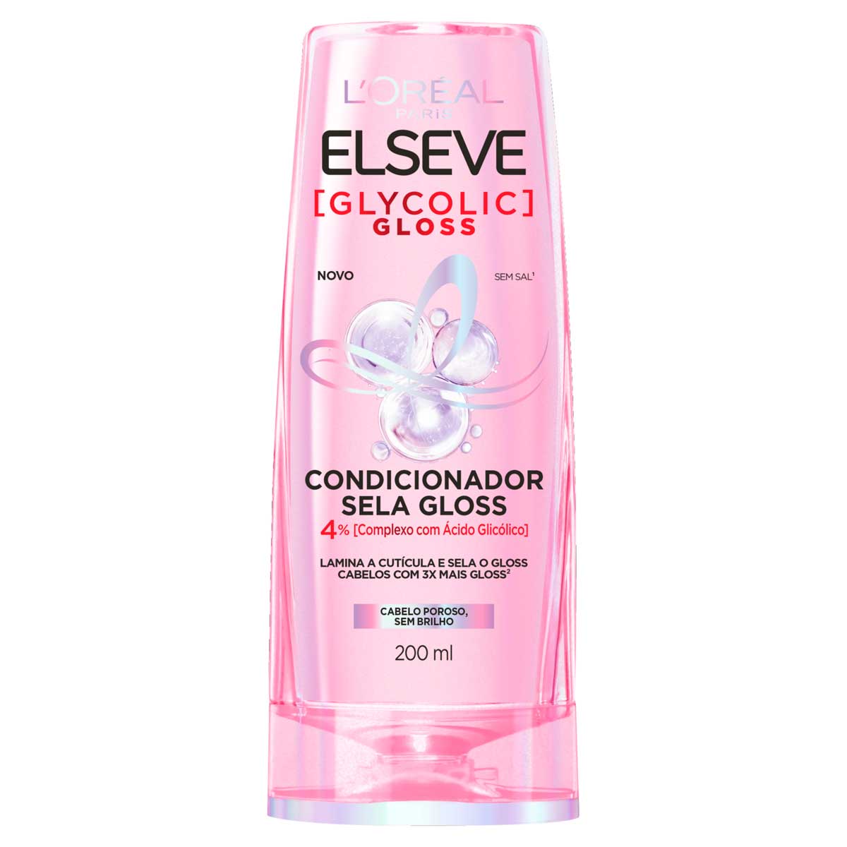 Condicionador L'oreal Paris Elseve Glycolic Gloss Frasco 200ml