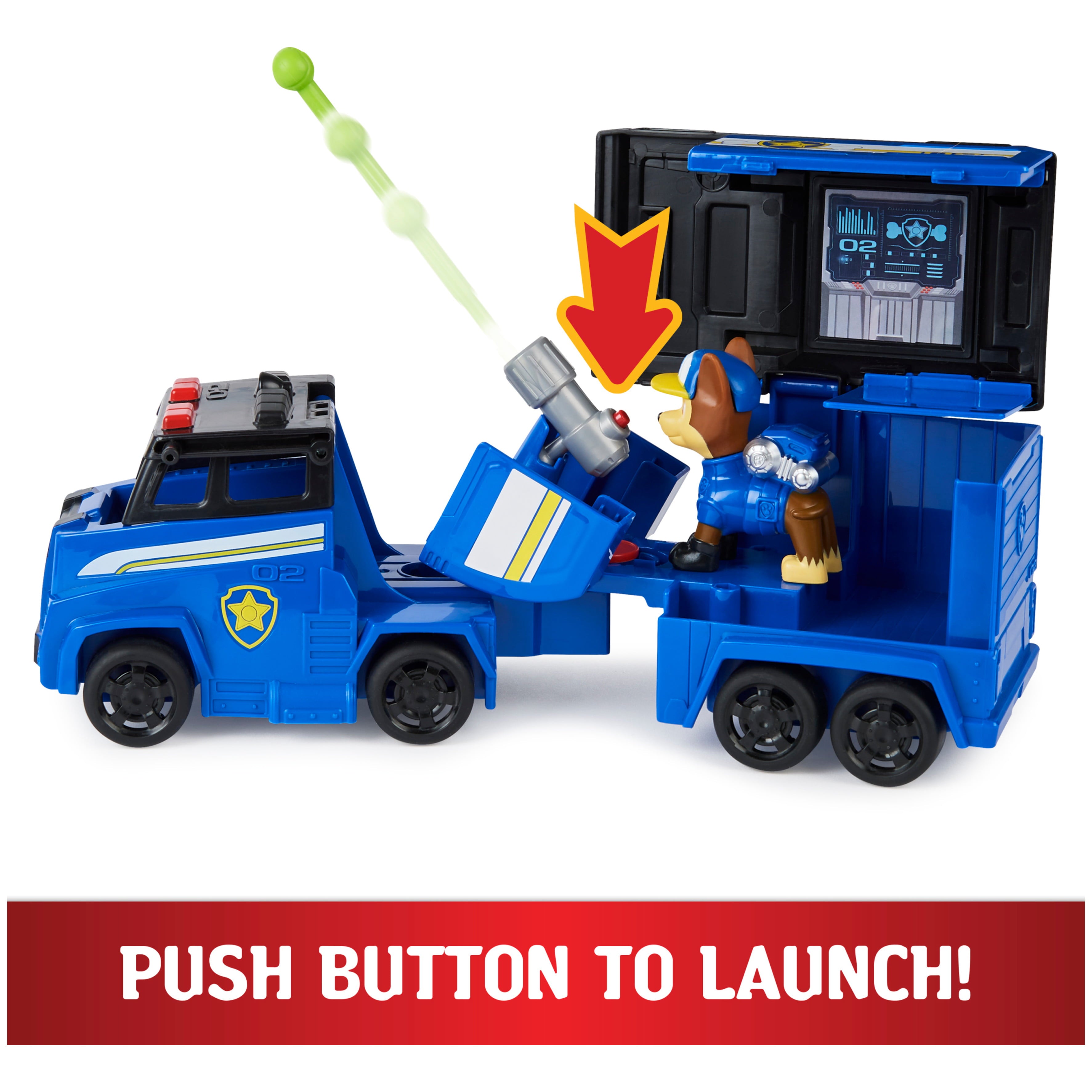 PAW Patrol， Big Truck Pup’s Chase Transforming Vehicle and Figure