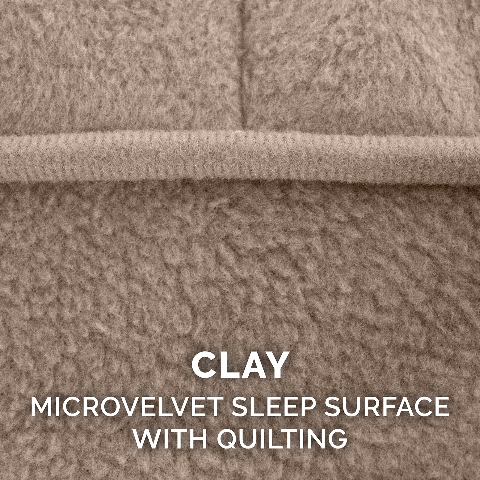 FurHaven Pet Dog Bed | Orthopedic Microvelvet Luxe Lounger Pet Bed for Dogs and Cats， Clay， Small