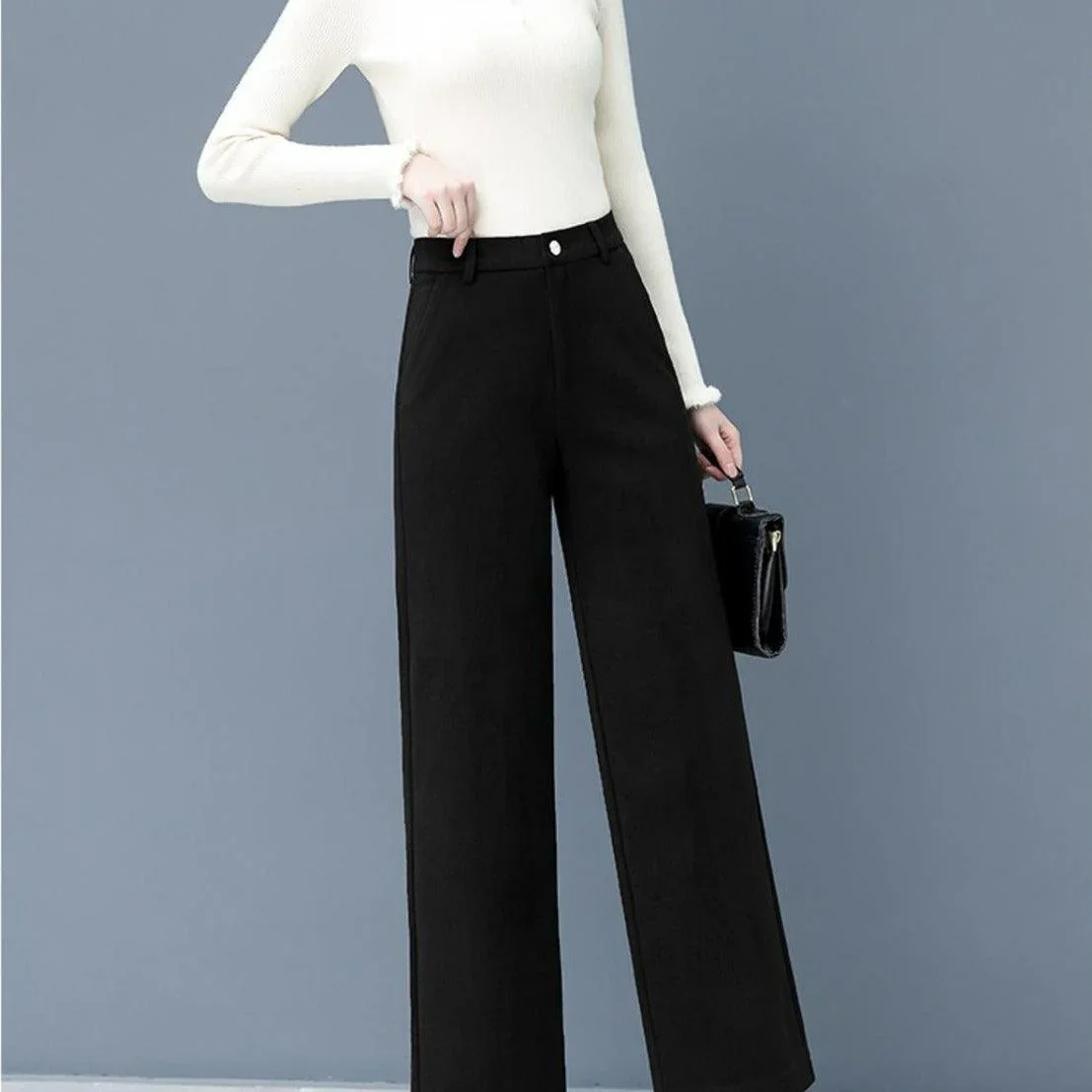 Calça Atena™ com Interior Forrado / A Mais Chique, Versátil e Confortável para usar no Inverno!