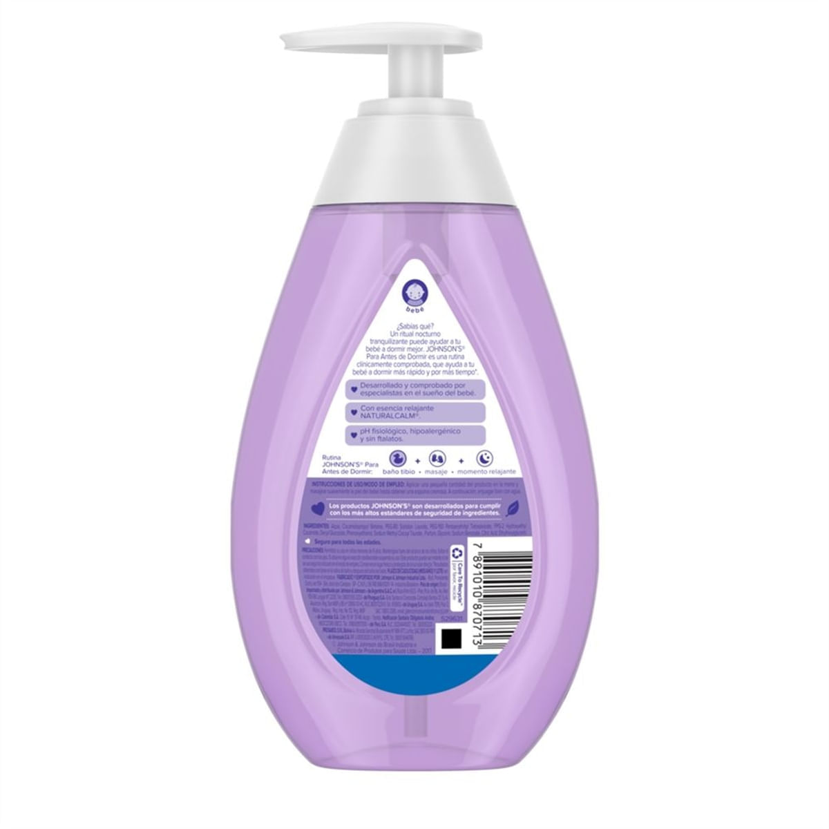 Sabonete Liquido Infantil Johnson's Baby Hora do Sono 400ml