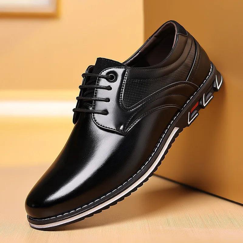 Sapato Masculino em Couro PU - Save Men  / Estilo e Conforto Unidos em Um só Sapato!