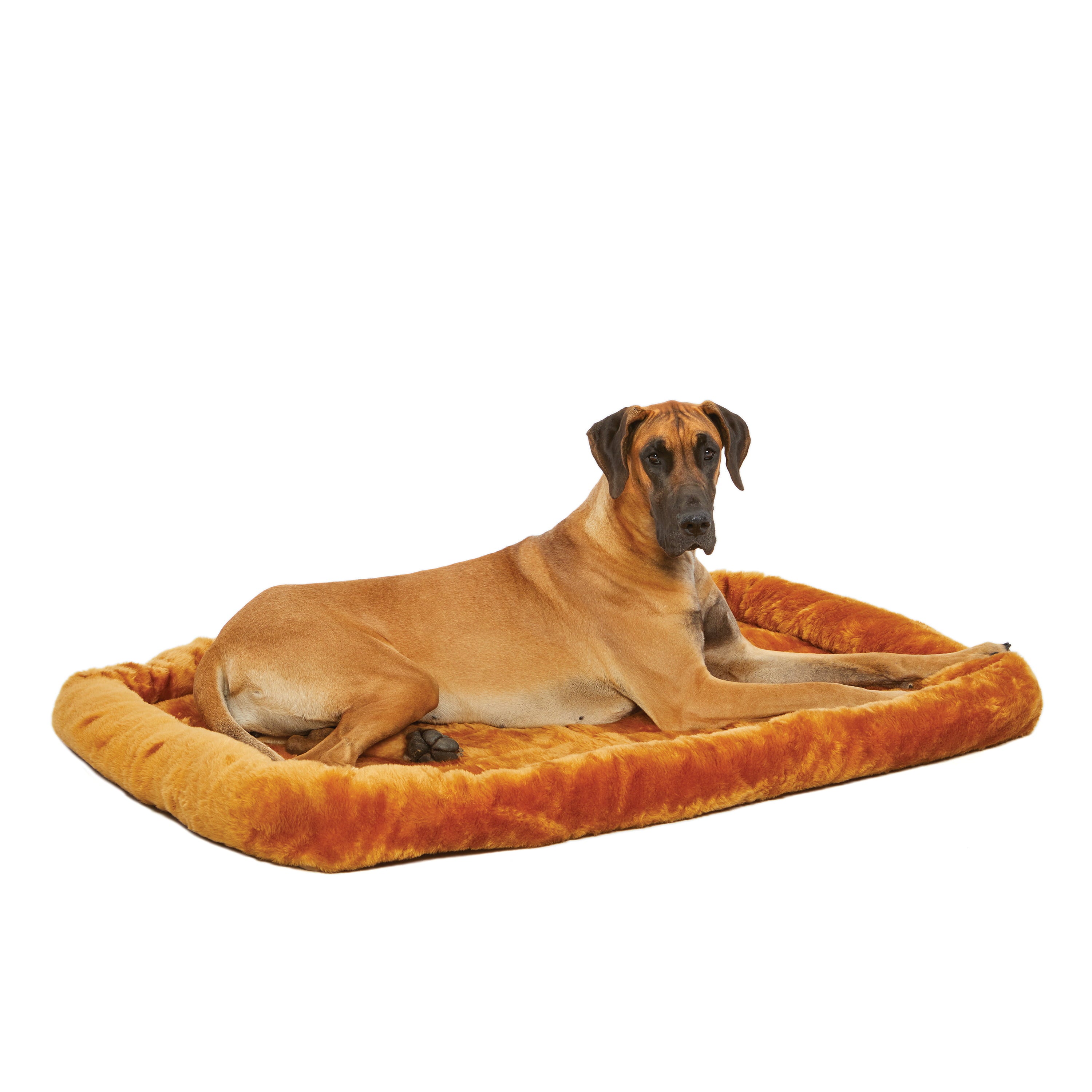 MidWest QuietTime Pet Bed and Dog Crate Mat， Cinnamon 54