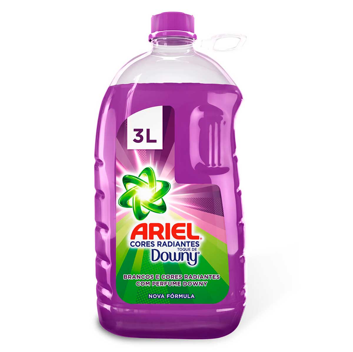 Sabao Liquido Ariel Cores Radiantes Toque de Downy 3L