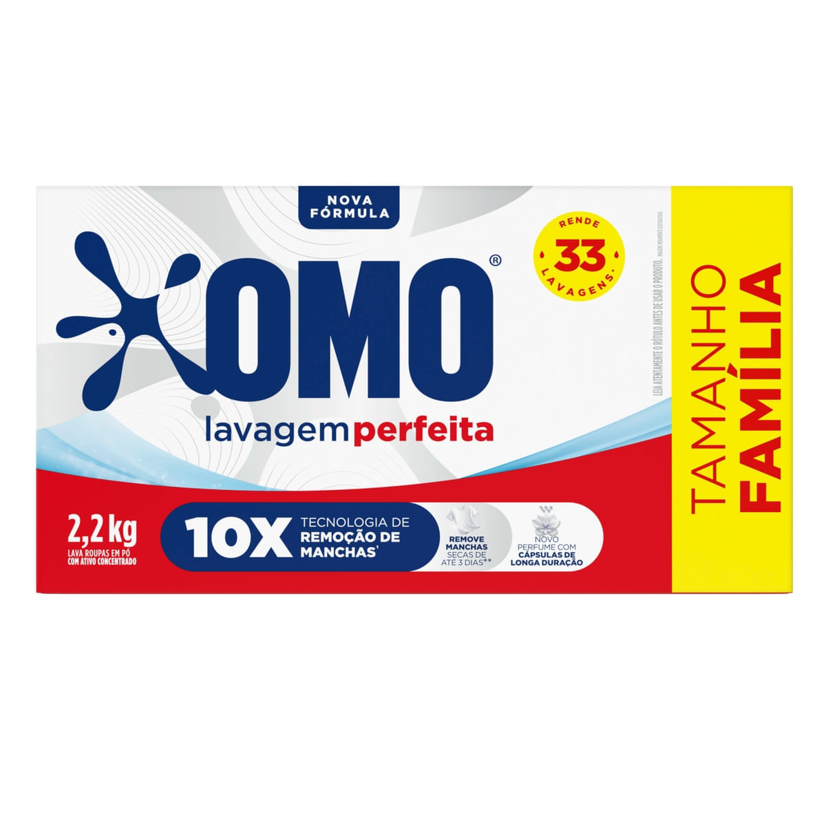 Sabao em Po Omo Lavagem Perfeita 2.2kg