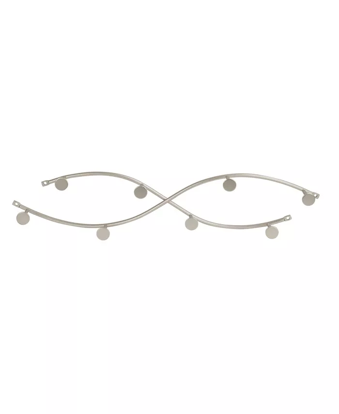 Spectrum Sweep Wall Mount 8-Hook Rack