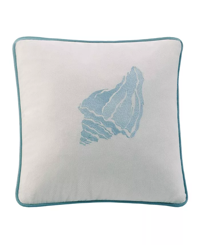 Gracie Mills Coastline Square Pillow， 16 x 16