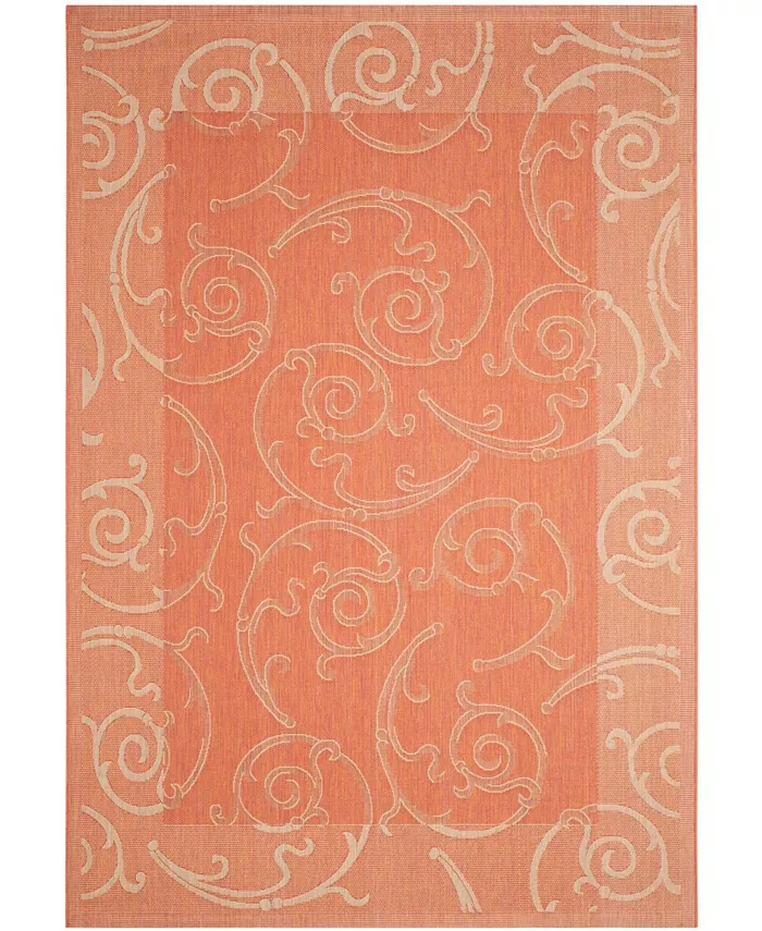 Safavieh Courtyard Terracotta and Natural 2'3