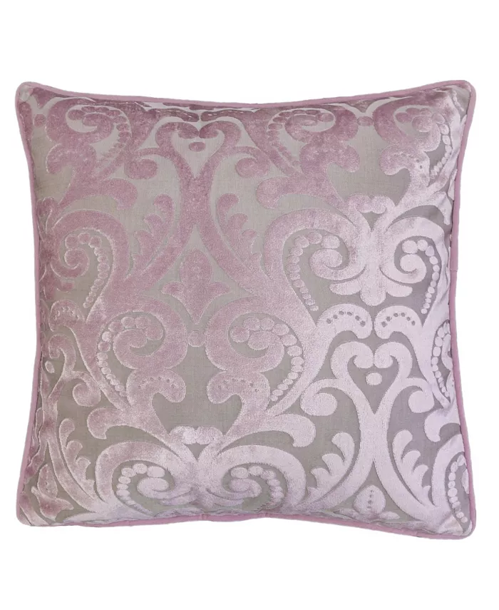 Homey Cozy Hailey Modern Velvet Square Decorative Throw Pillow