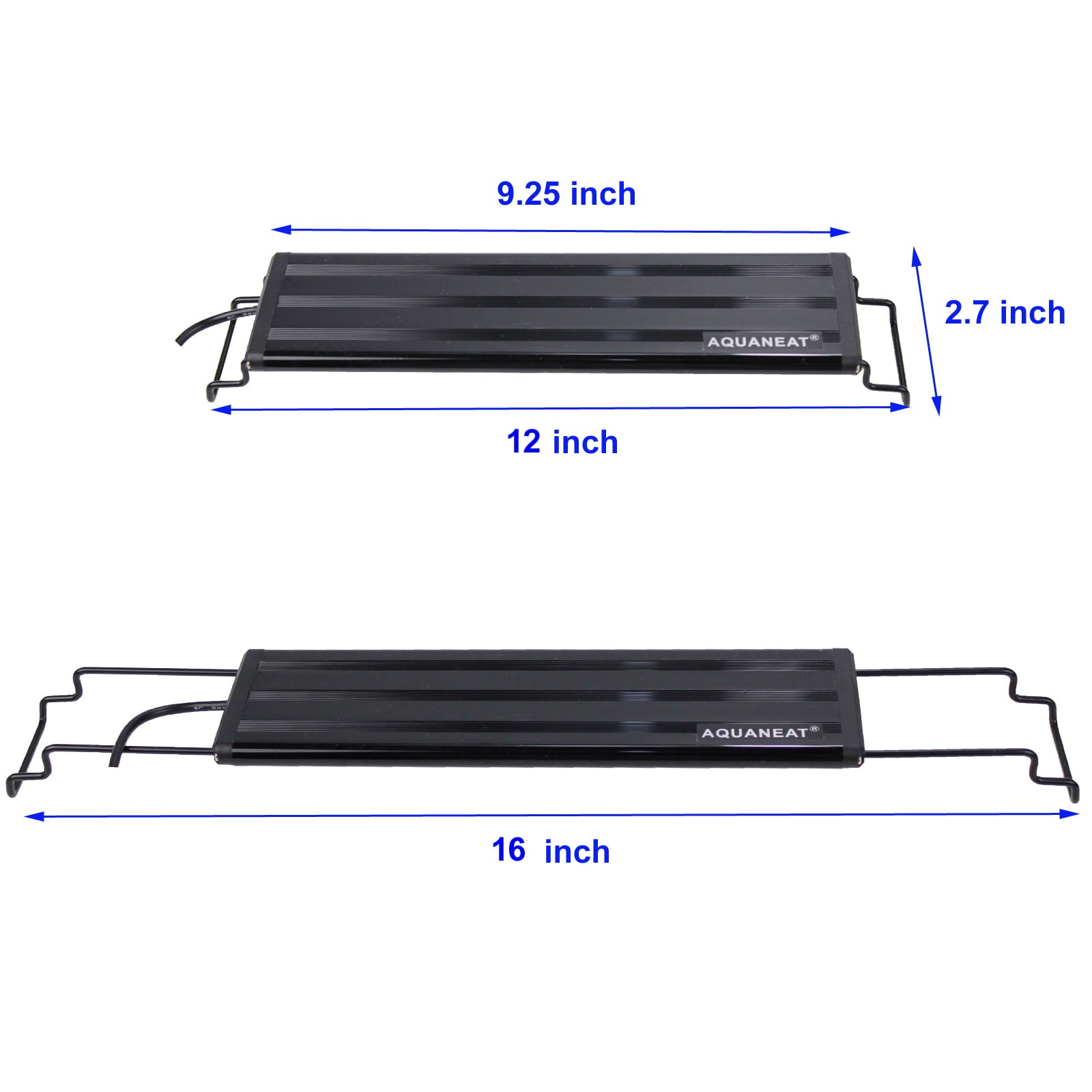 Aquaneat LED Aquarium Light Blue and White for 12-16 inch Water Fish Tank Light