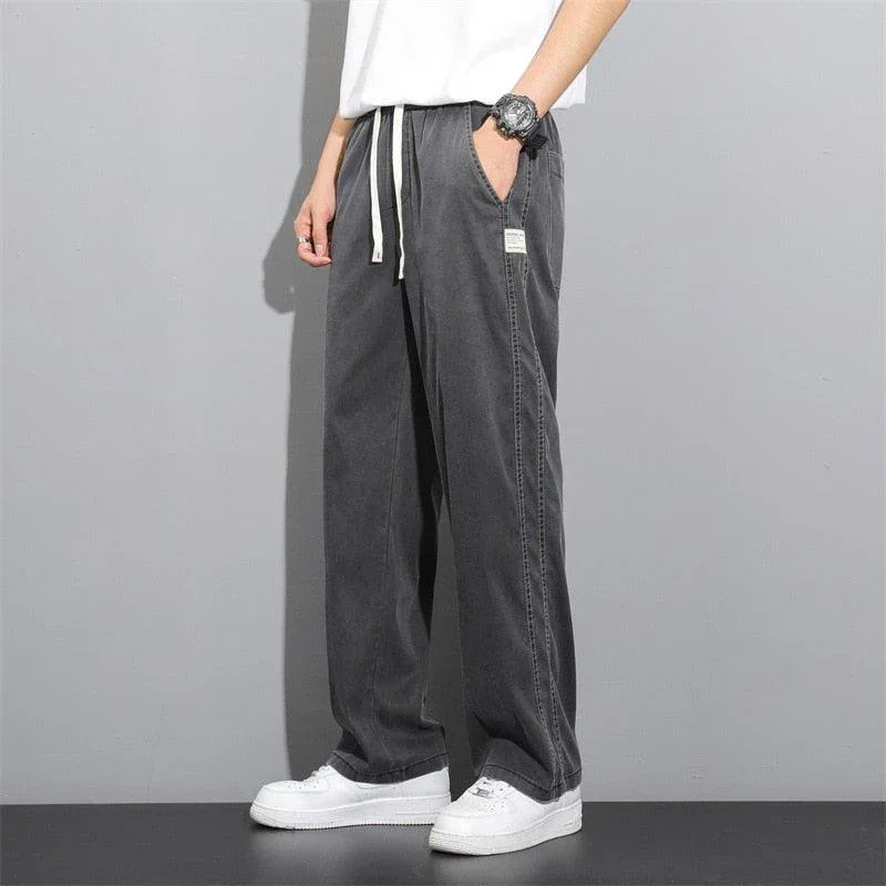 Calça Jeans Casual Masculina Muller™ / Soltinha, Estilosa e Fácil de Combinar: A calça do homem que se veste bem!