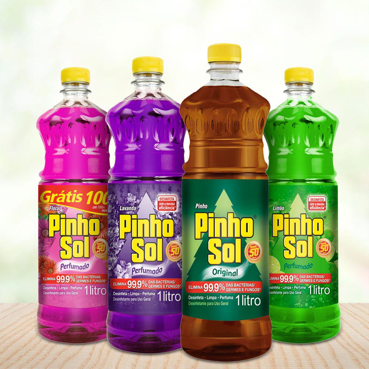 Desinfetante Pinho Sol Citrus Limao 1 Litro