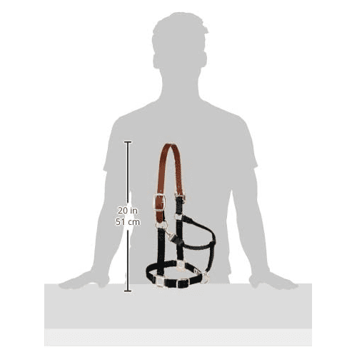 Weaver Leather Breakaway Original Adjustable Chin and Throat Snap Halter