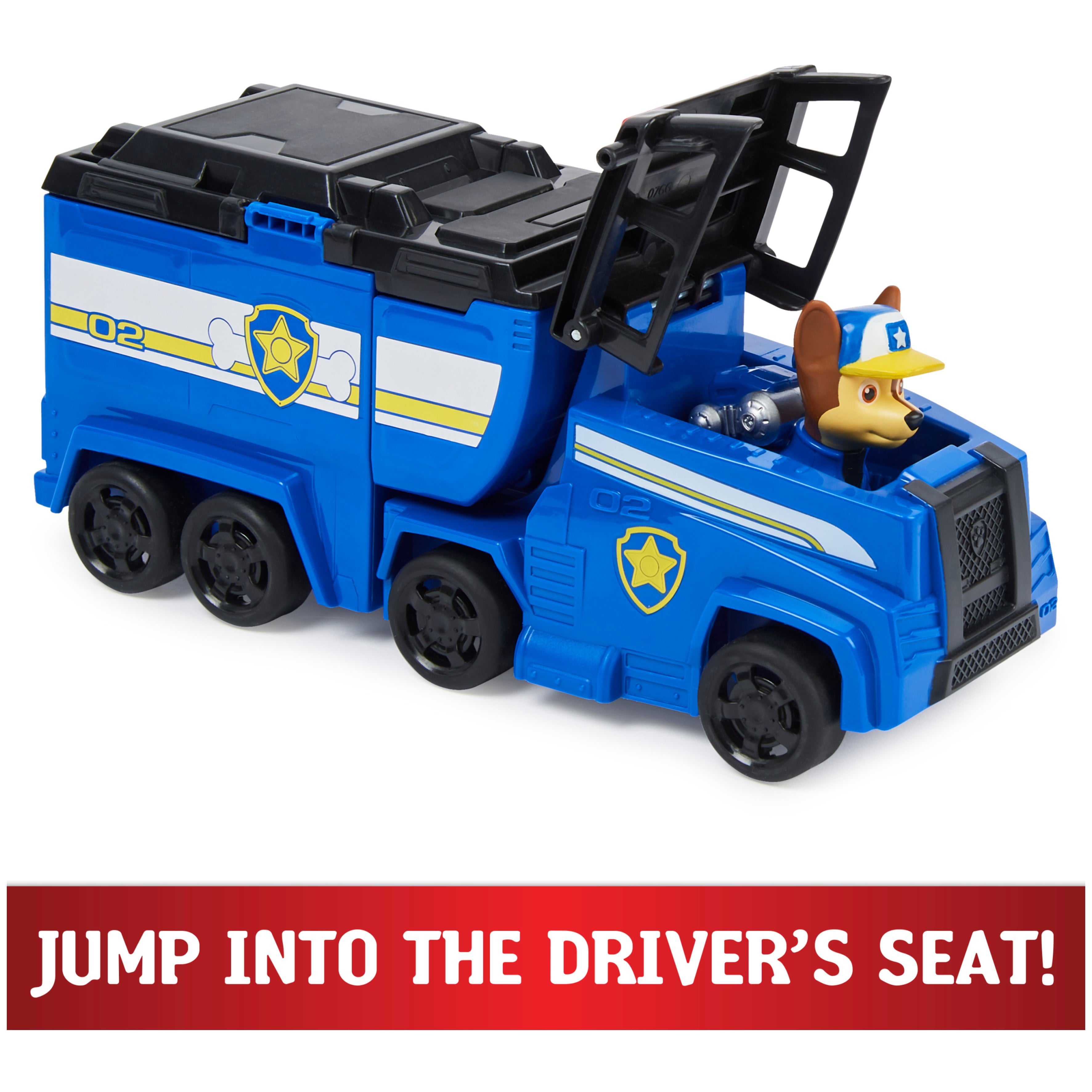 PAW Patrol， Big Truck Pup’s Chase Transforming Vehicle and Figure