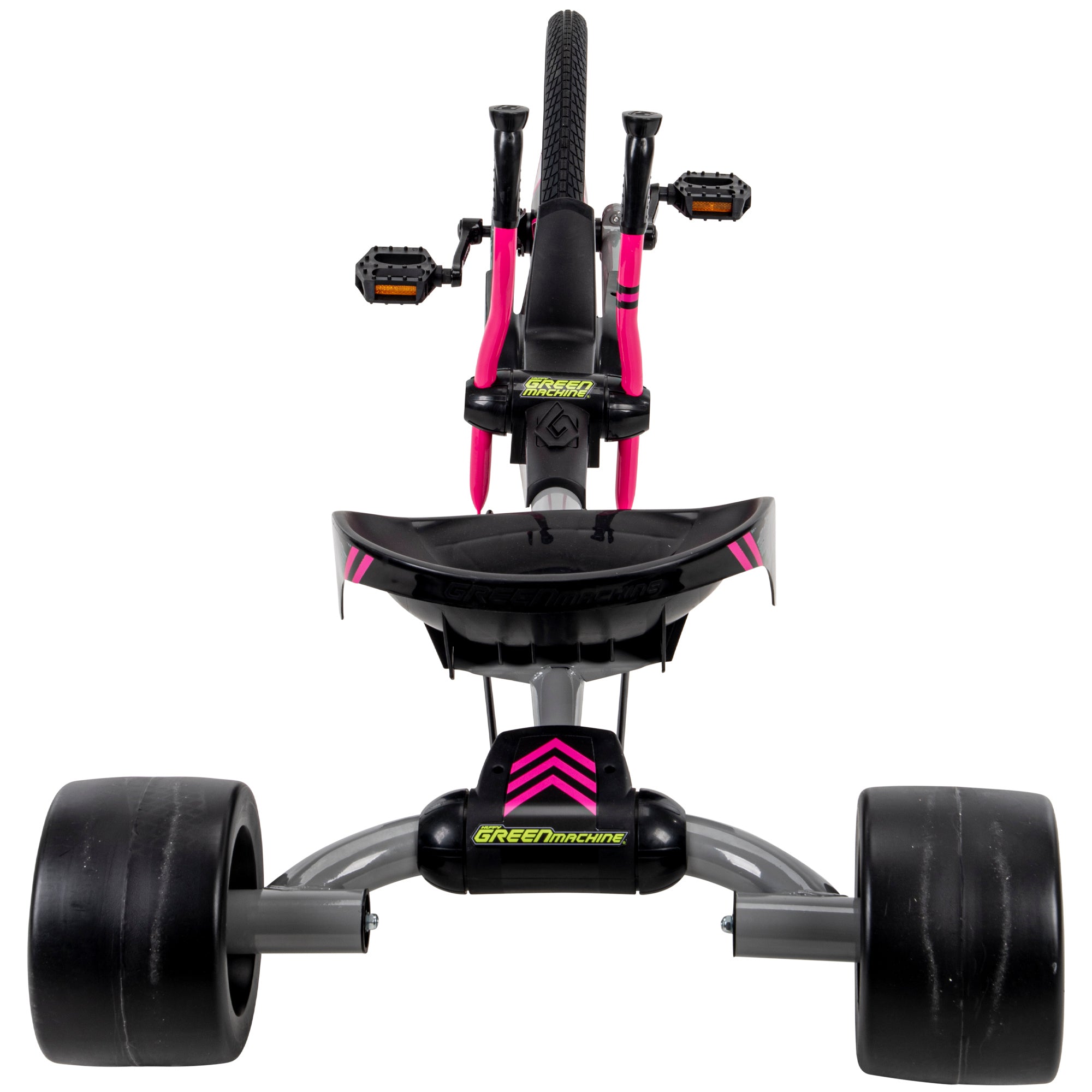 Huffy Green Machine 20-Inch 3-Wheel Tricycle in Hot Pink and Gray