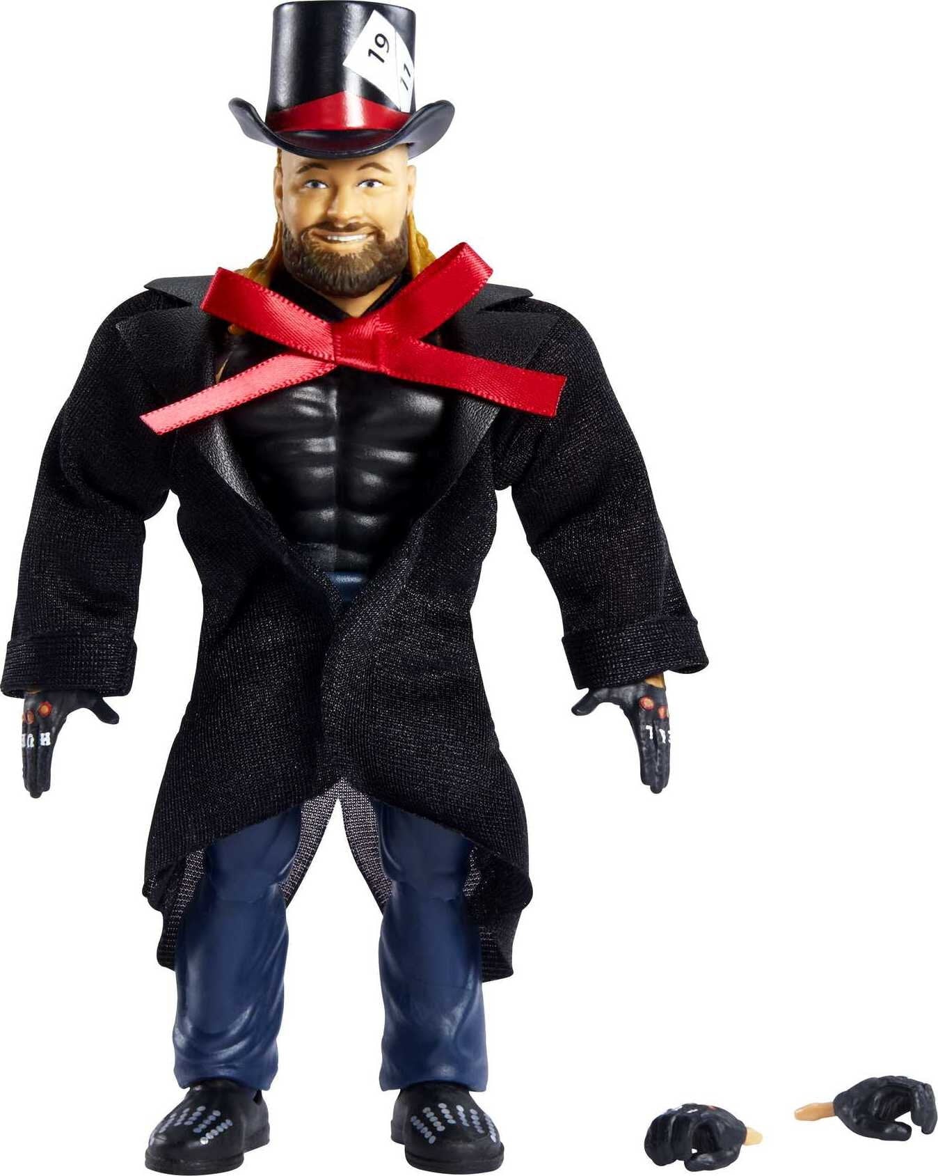 WWE Superstars Action Figures with Accessories， 1980s-Inspired Look (5.5 in) (Styles May Vary)