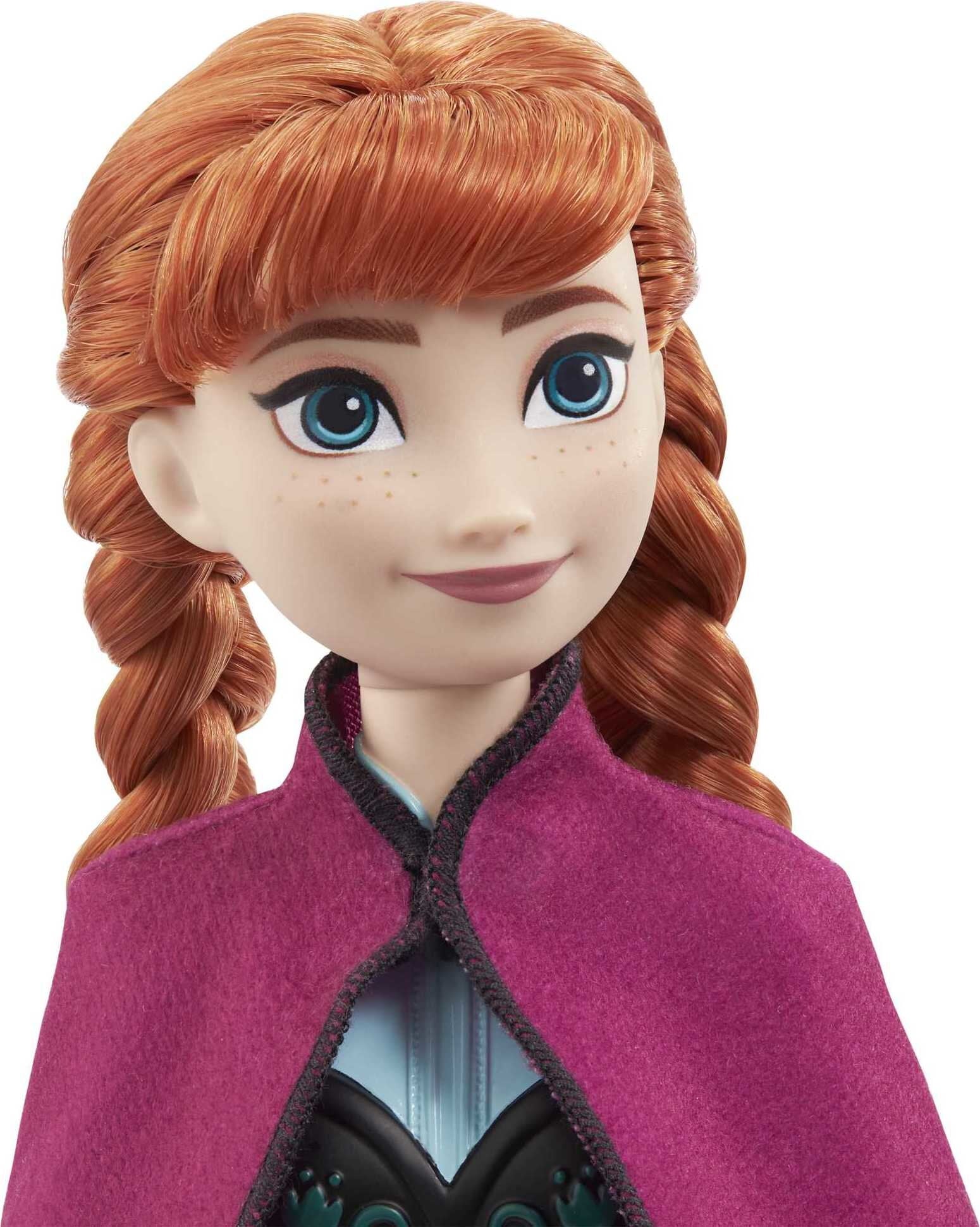 Disney Frozen Anna Fashion Doll & Accessory, Toy Inspired by the Movie Disney Frozen