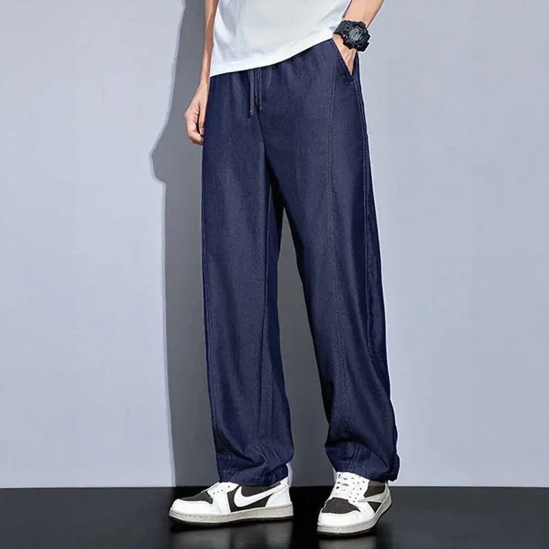 Calça Jeans Masculina SubZero™ em Algodão com Tecnologia Resfriadora / Conforto Máximo Até nos Dias Mais Quentes