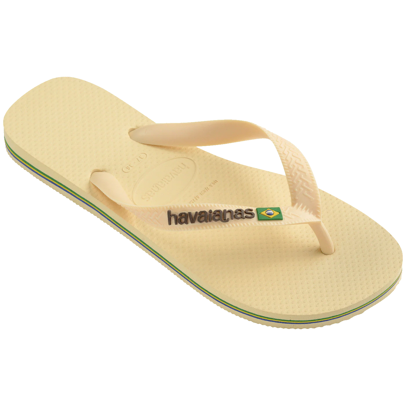 Chinelo Havaianas Brasil Logo Encardida