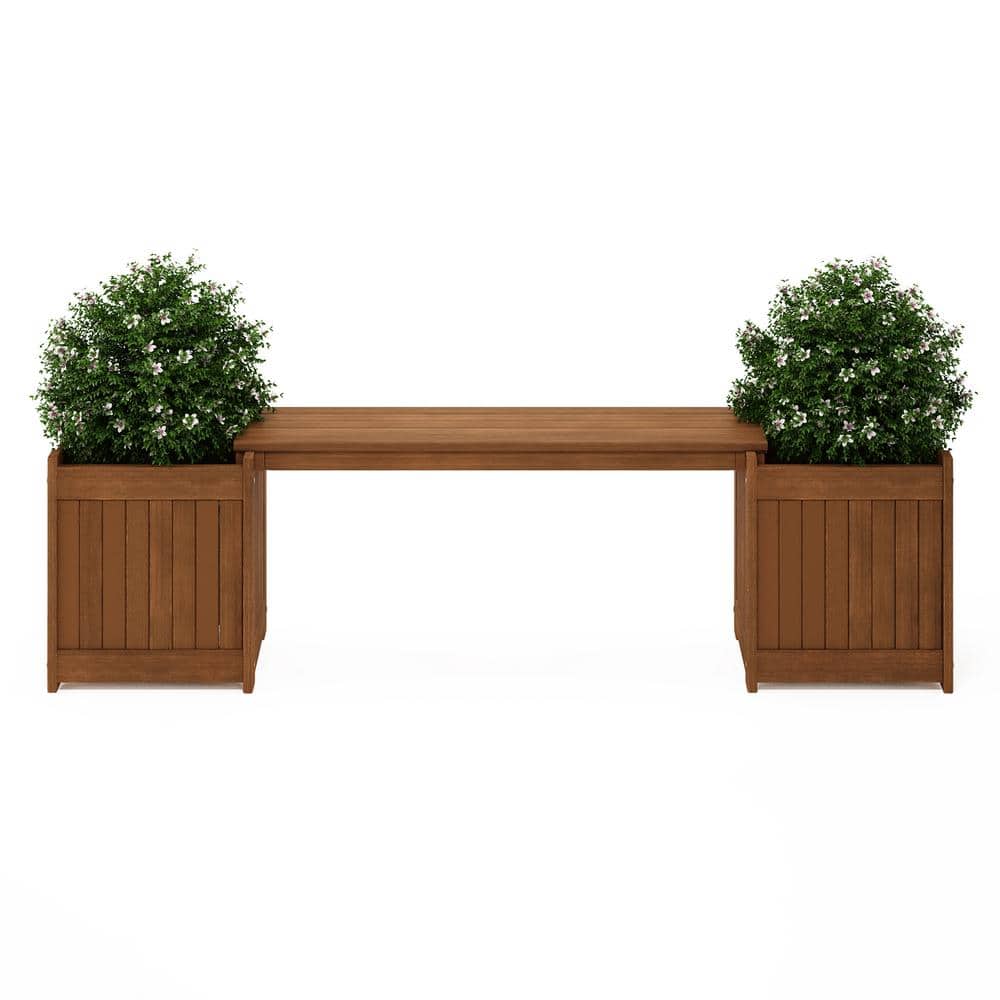 Furinno Tioman Natural Hardwood Planter Box FG16011