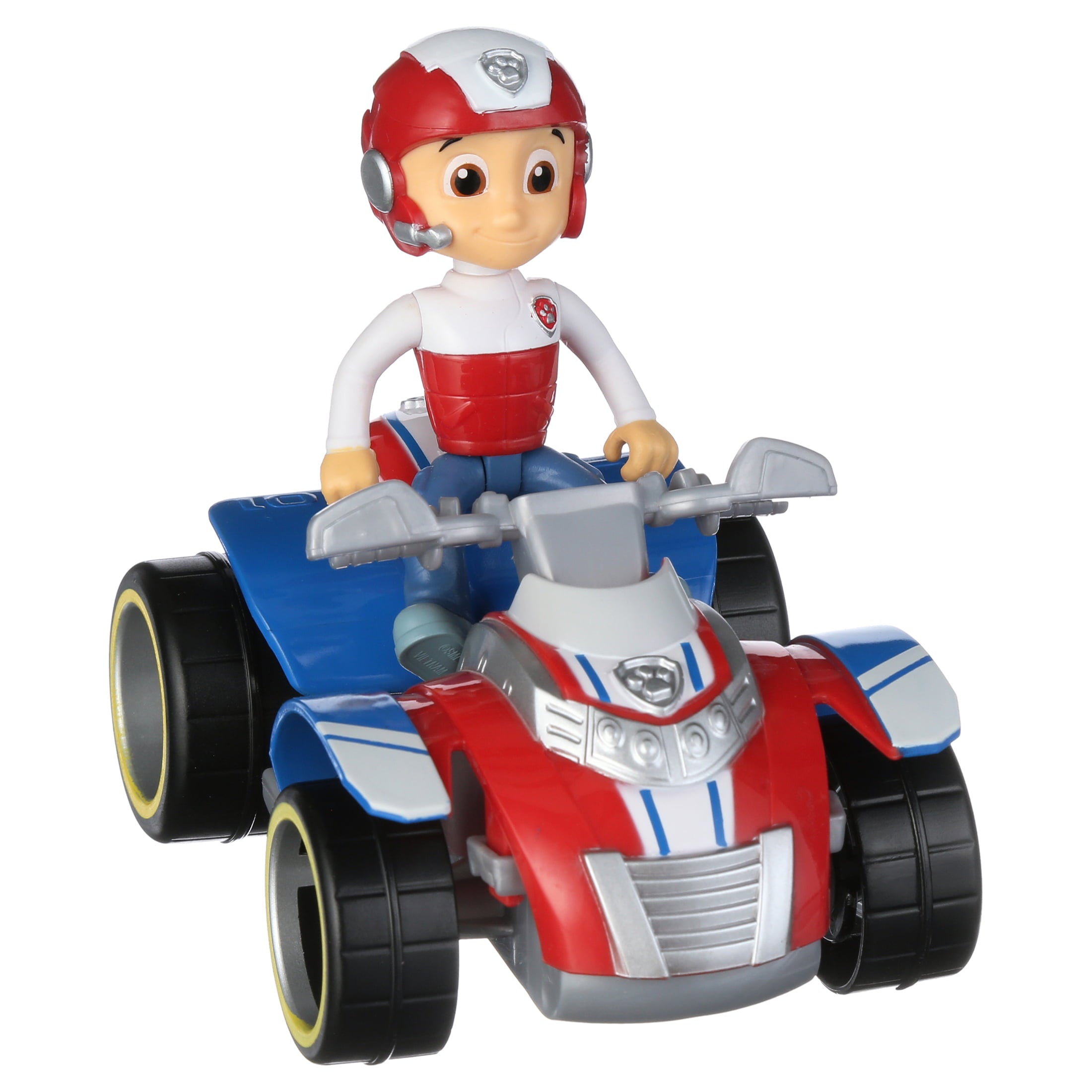 Paw Patrol 6060222 Ryders Rescue ATV Vehicle with Collectible Figure， for Kids Aged 3 and up