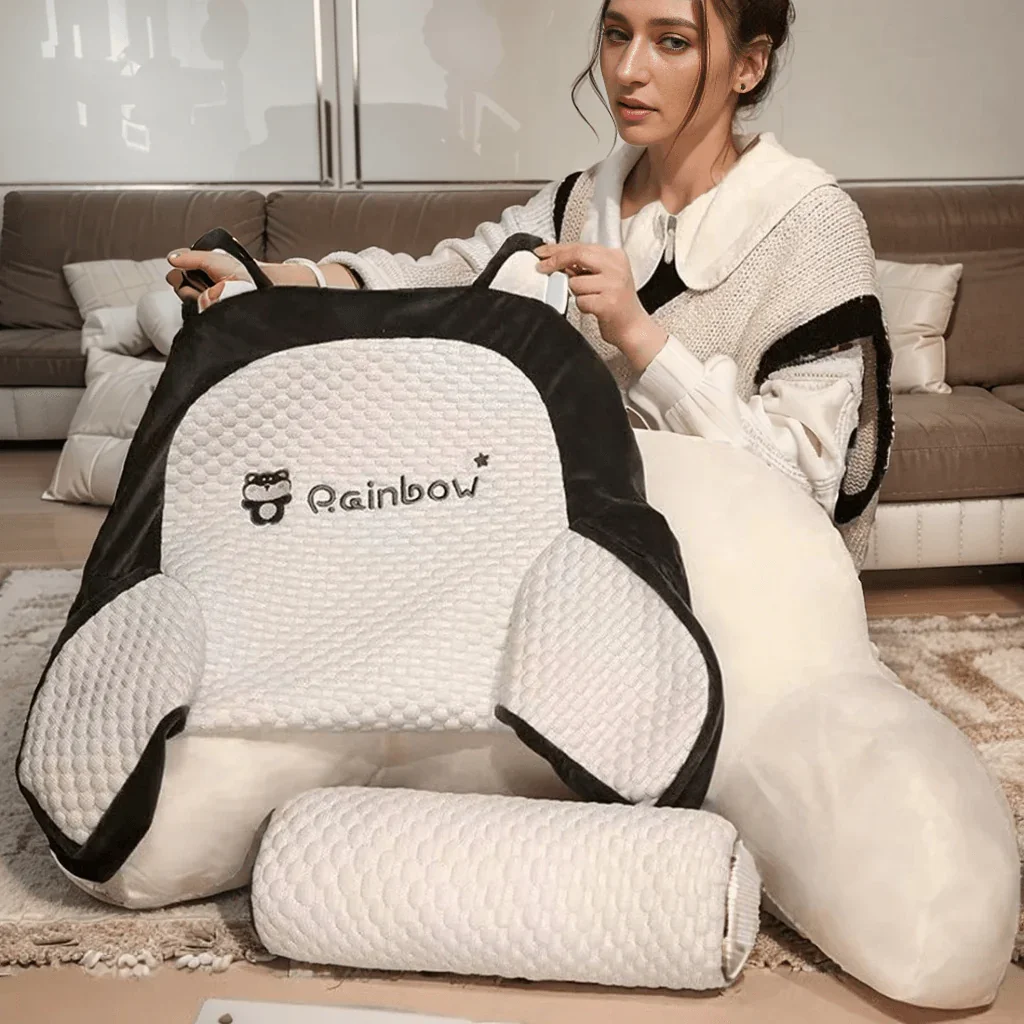 Almofada Ergonômica Lovely Deluxe™ / O Melhor Suporte ao Seu Corpo Enquanto Você Relaxa, Lê ou Assiste TV!