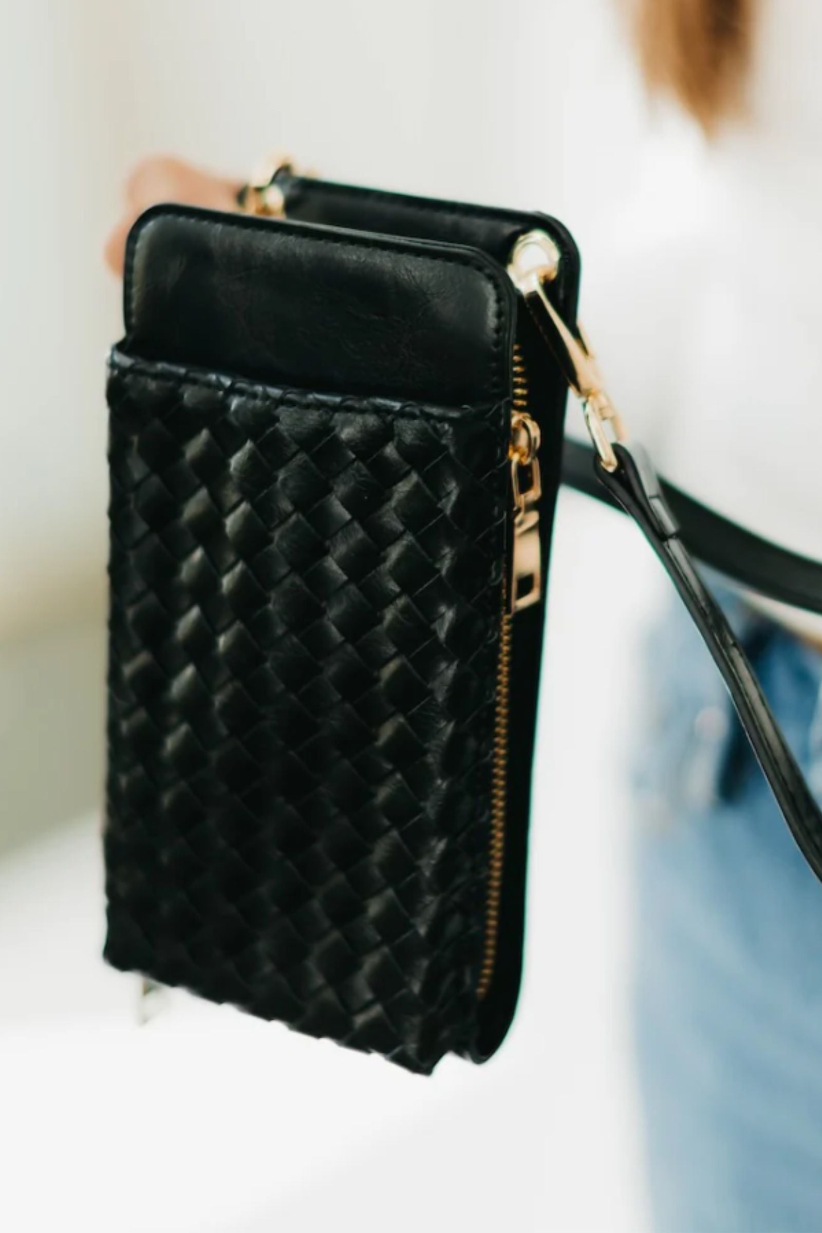 PRE-ORDER Woven Double Duty Phone Bag shipping apx 4/30