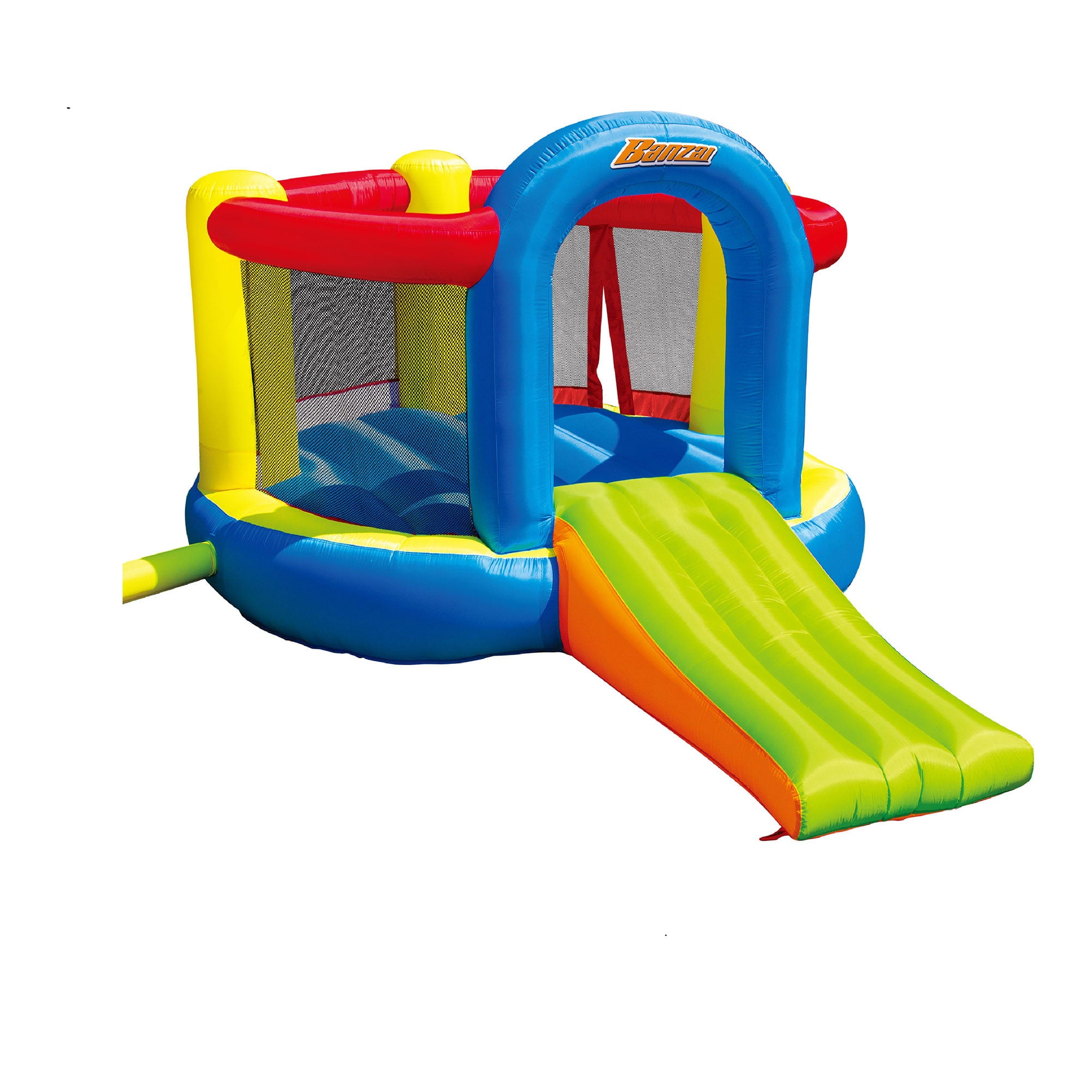 Banzai Battle Bop Combo Pack Gloves and Bumpers and Jump and Slide Bounce House