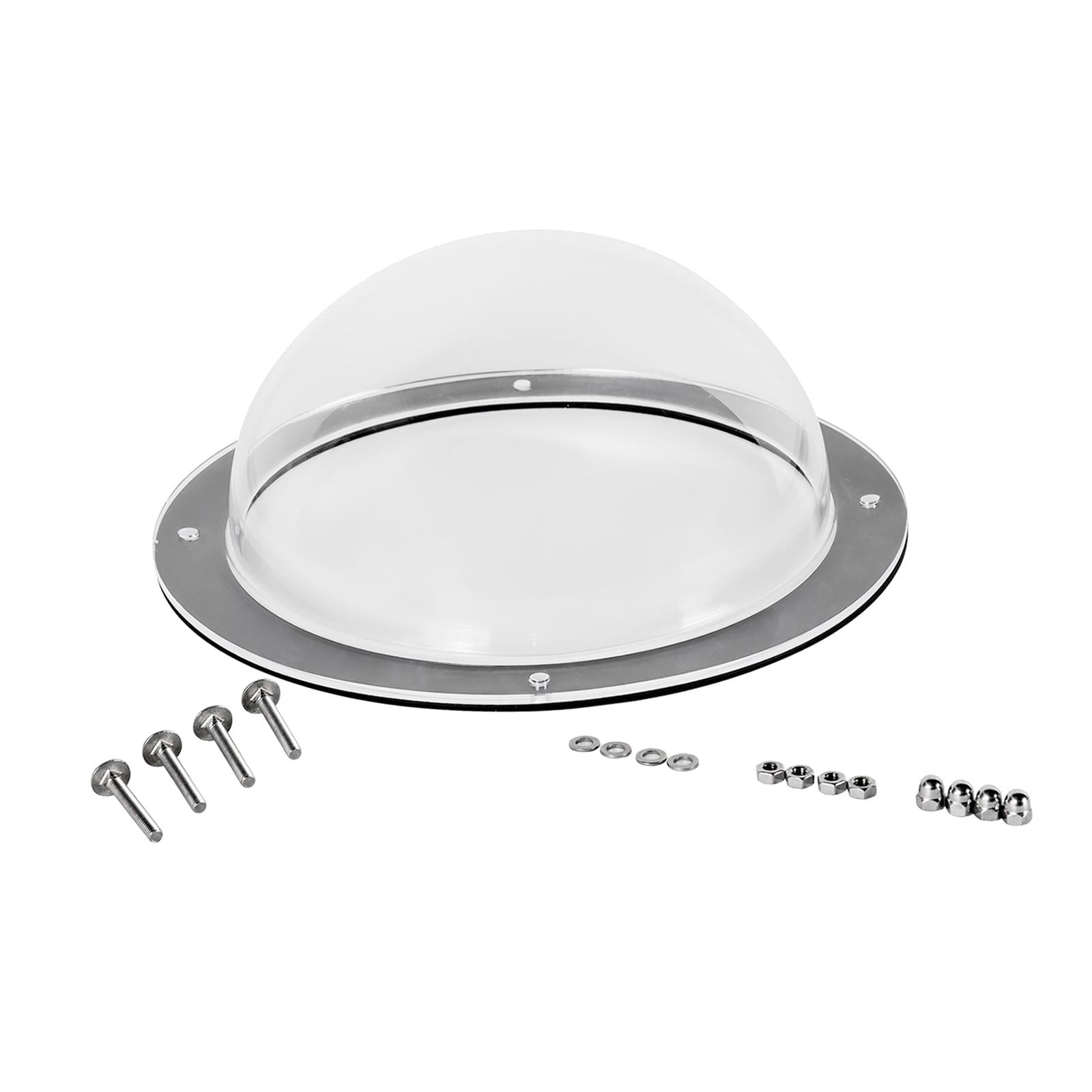 Yard Pet fence Window Cat Bubble Acrylic Clear Dome Window House Garden