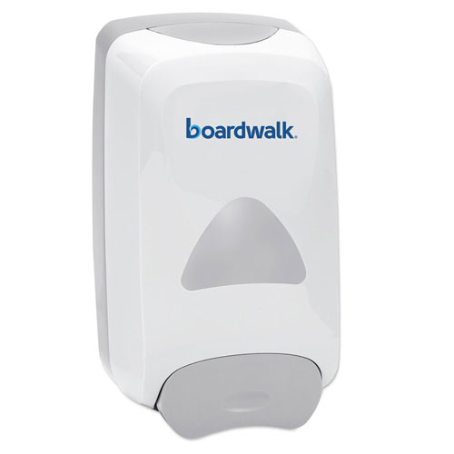 Boardwalk Soap Dispenser | 1250 mL， 6.1 x 10.6 x 5.1， Gray | BWK8350