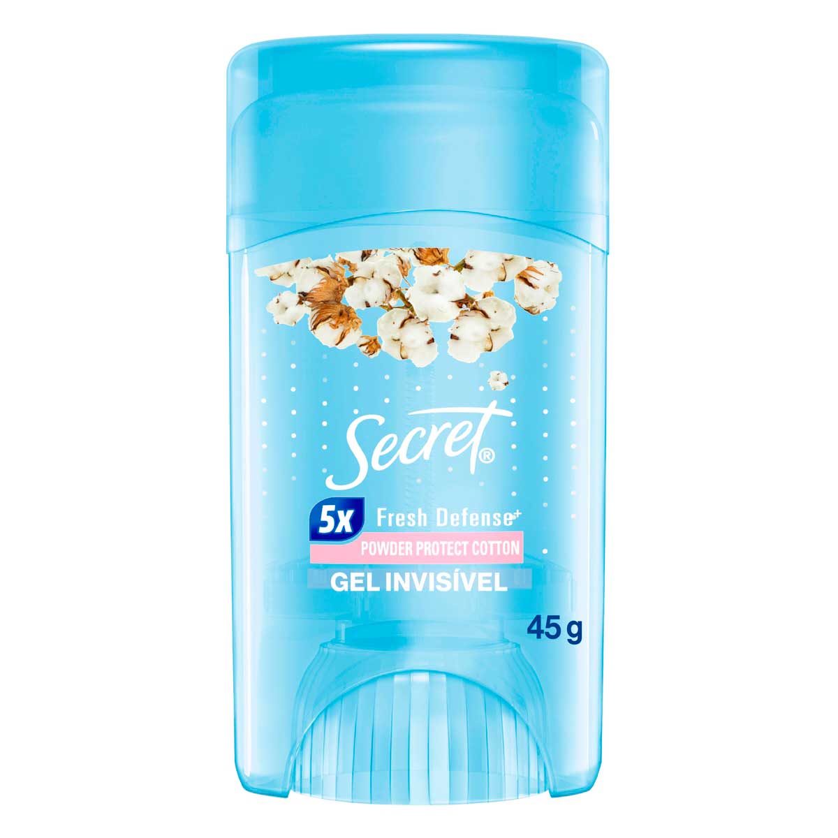 Desodorante Gel Antitranspirante Secret Algodao 45g