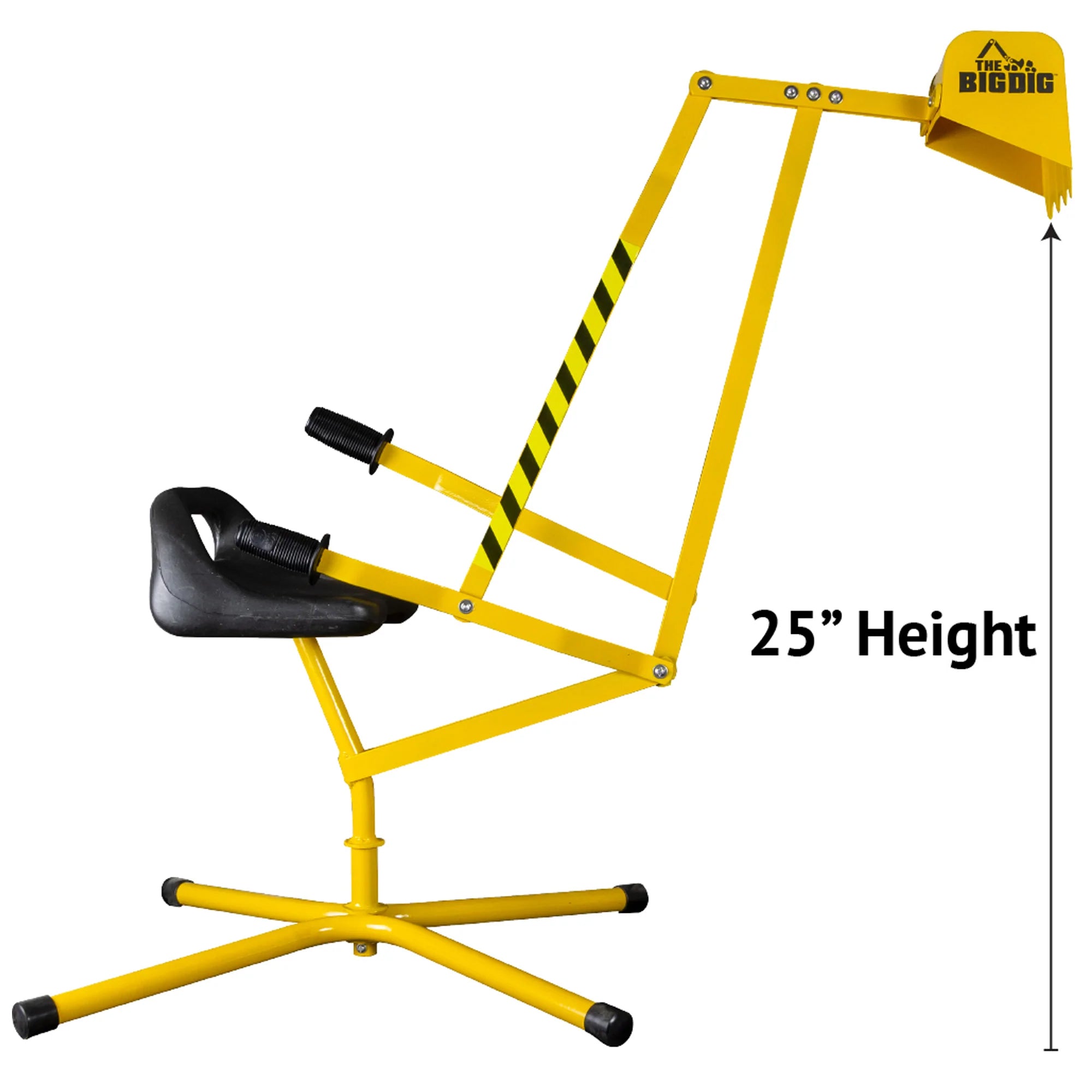 The Big Dig Sandbox Digger Excavator Crane Vest & Helmet Bundle Outdoor Toy