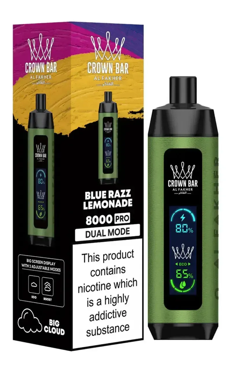 Al Fakher Crown Bar Pro 8000 Disposable
