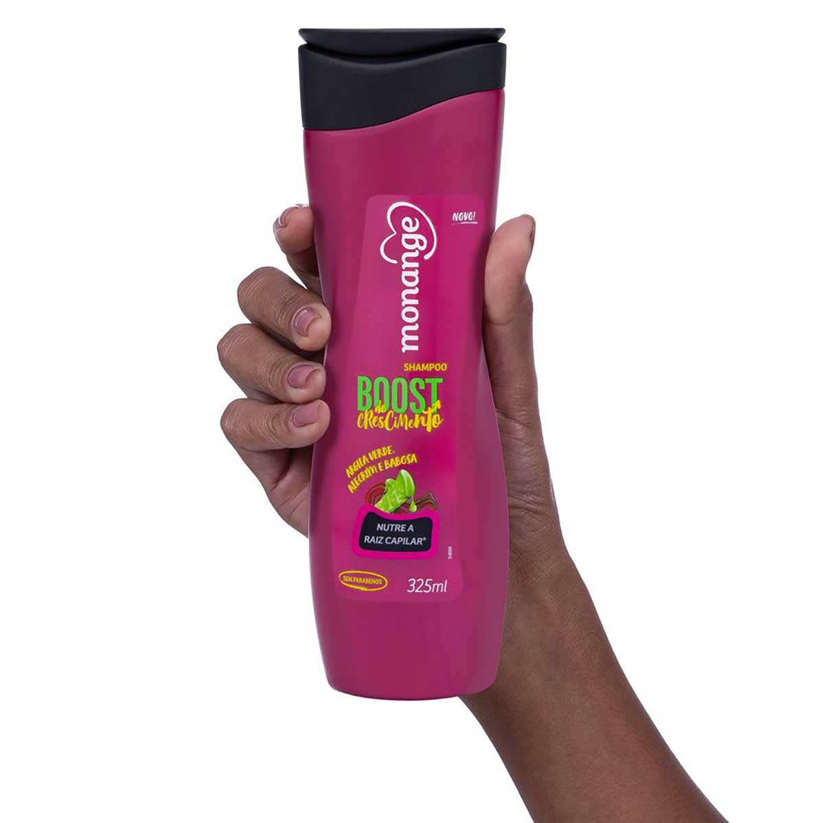 Shampoo Monange Boost de Crescimento 325 ml